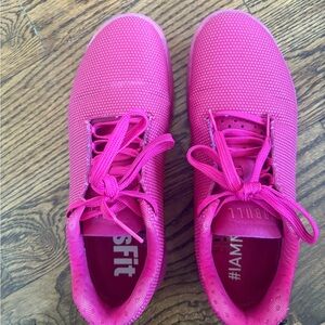 NOBULL Hot Pink Unisex CrossFit Outwork Training Shoes